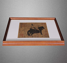 娄星书画装裱配框服务案例